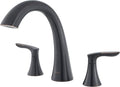 Pfister Weller Roman Tub Trim, Valve Not Included, 3-Hole Install, Tuscan by Pfister