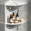 XIHLZYEH Corner Shower Shelves, 2 Pack 304 Stainless Steel Shower Shelf by Unknown