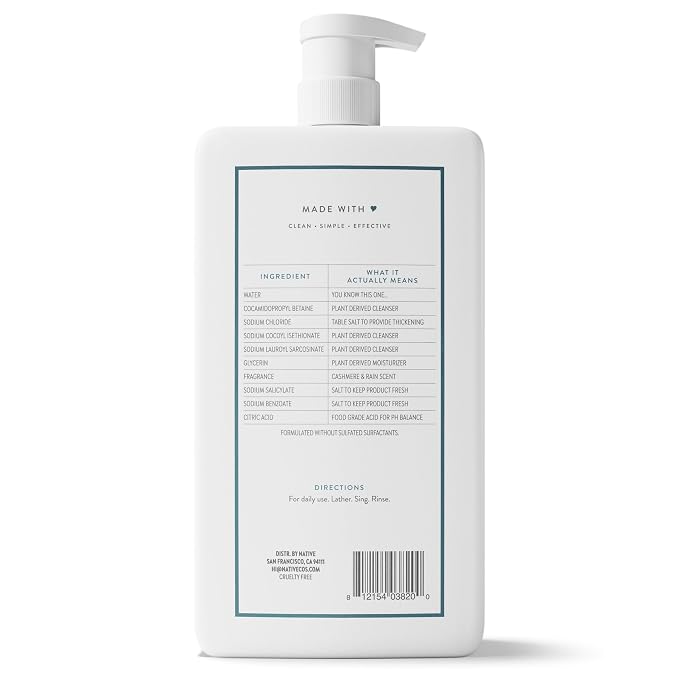 Native Sulfate Free Body Wash Contains Naturally Derived Ingredients | - Image 11