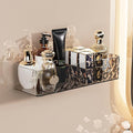 Wall Mounted Bathroom Caddy Organizer, Adhesive Shower Shelf by LaeNuvole