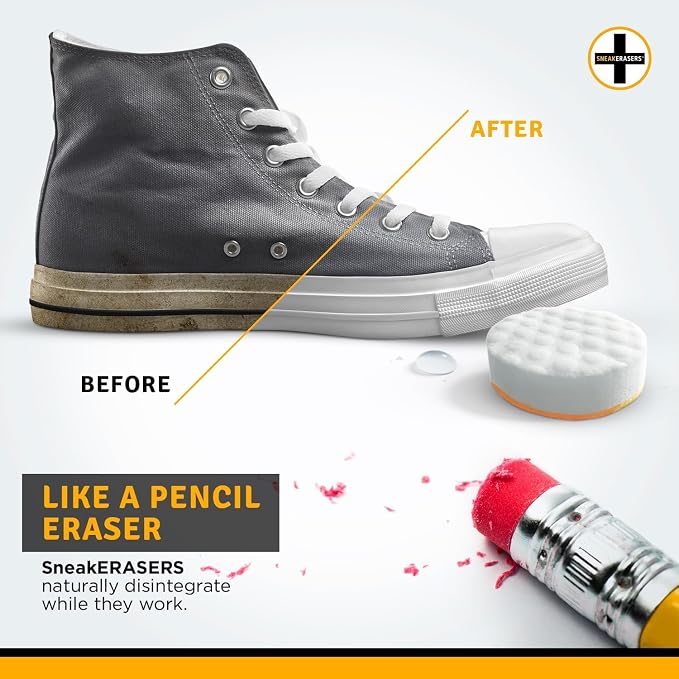 SneakERASERS Sole & Sneaker Cleaner, Premium Shoe Cleaner - Image 6