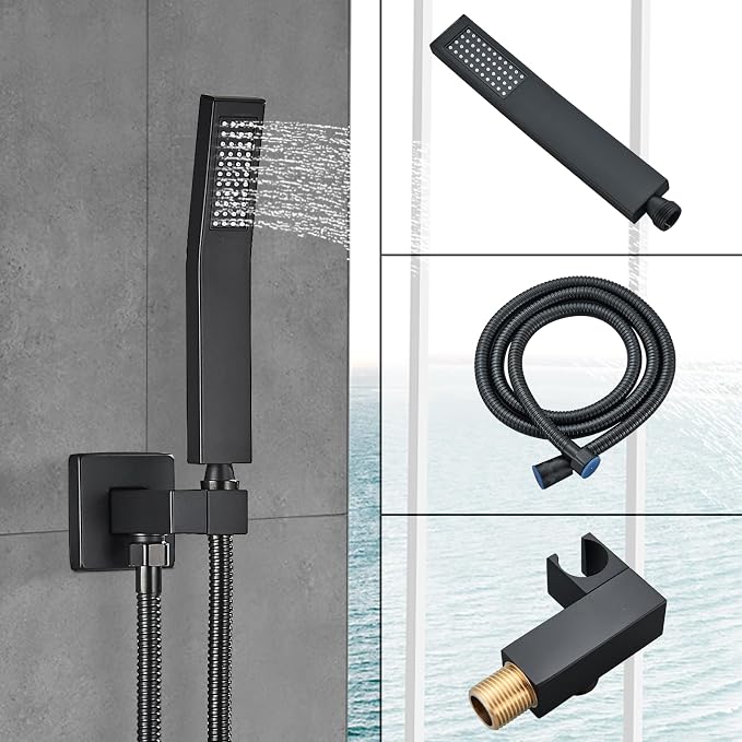 Shower Faucet Matte Black Shower System - Image 5