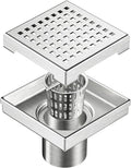 Neodrain 4-Inch Square Shower Drain by Neodrain