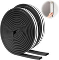 SUNMON Weather Stripping Door Seal, D-Type Strip Weather Stripping Seal Strip by sunmon