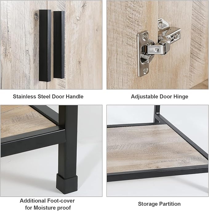 UEV 24" Bathroom Vanity, Oak Color Bathroom Vanity Set - Image 5