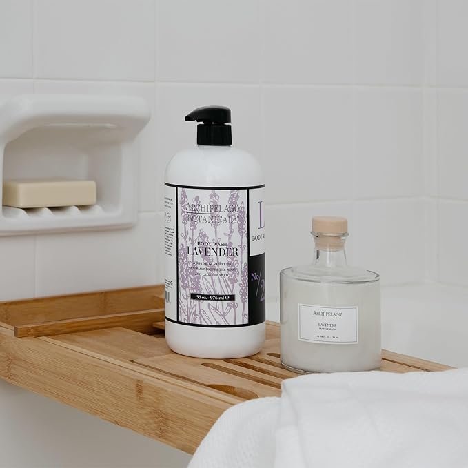 Archipelago Botanicals Lavender Body Wash, Cleansing and Moisturizing Body Wash - Image 3