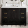 ARIEL Cambridge 48 Inch Single Rectangle Sink Bathroom Vanity by Ariel