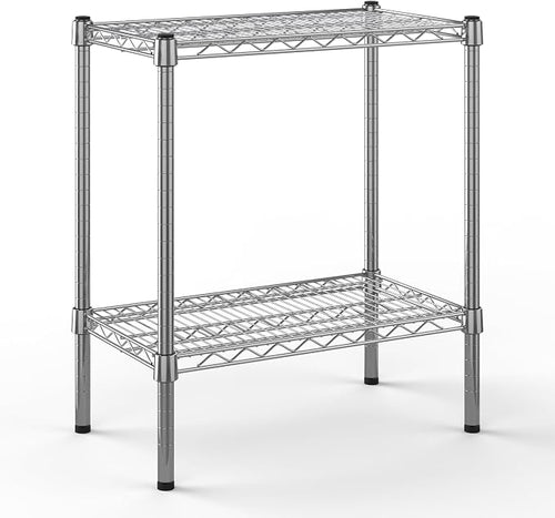 14" Deep x 24" Wide x 27" Height Wire Shelving Kit | 2-Tier |NSF Commercial by Regal+Altair