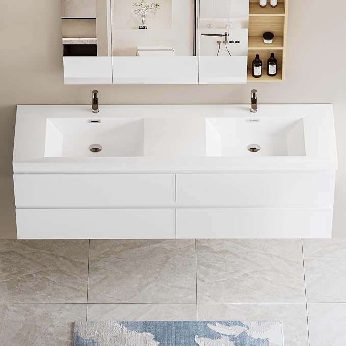 72" Floating Bathroom Vanity - Image 3
