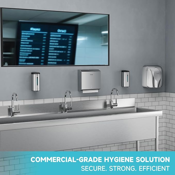 AIKE Wall Mount Automatic Foam Soap Dispenser 25 OZ Commercial Large Capacity - Image 8