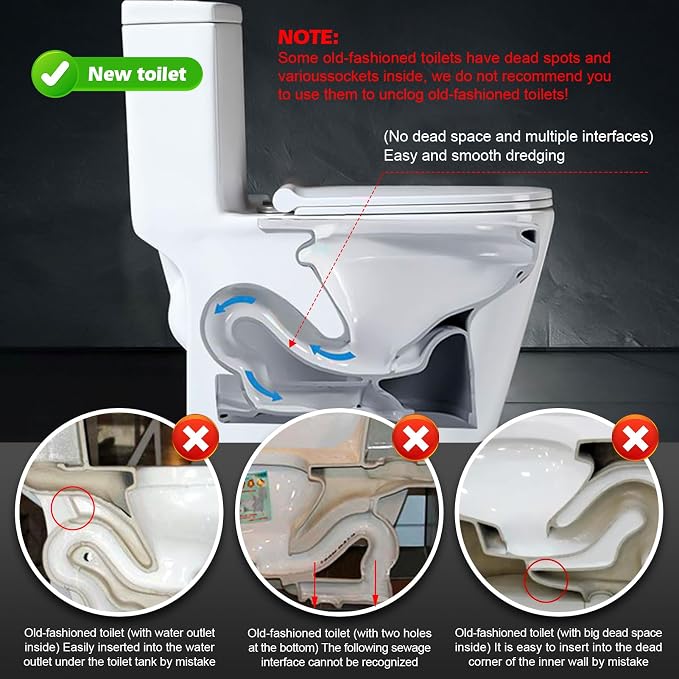 69 Inch Toilet Auger Snake - Image 3