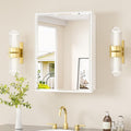 TETOTE 20" x 26" White Medicine Cabinet by TETOTE