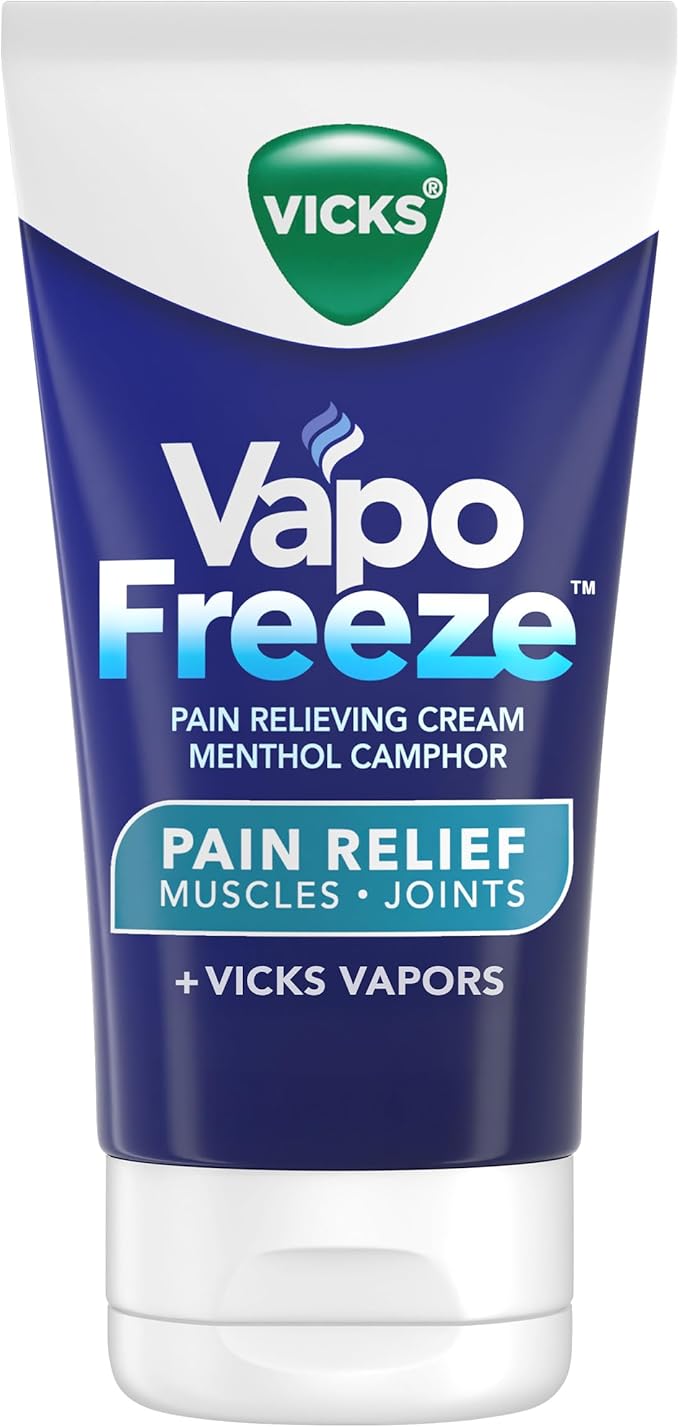 Vicks VapoFreeze Menthol Pain Relieving Cream 3oz, by Vicks