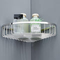 Bathroom Corner Shower Caddy Organizer, Corner-Hollow Design, SUS304 Stainless by Segistan