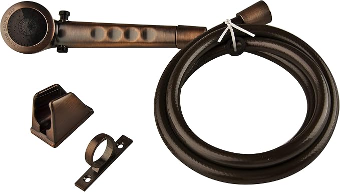 Dura Faucet DF-SA130-ORB RV Economical Shower Head and 60-inch Hose Kit by Dura+Faucet