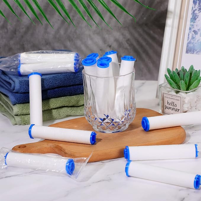 Macarrie 36 Pcs Shower Head Filters 3.7 Inch PP Cotton Filter Cartridge Filter - Image 7