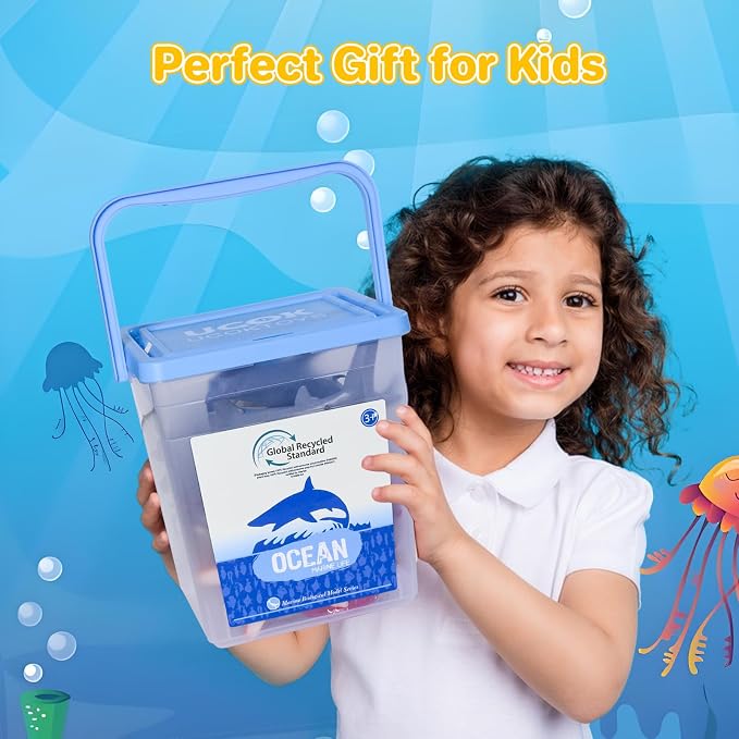 Ocean Sea Animal Figure Toys for Kids 3-5, Realistic Sea Life Figures Animal - Image 6