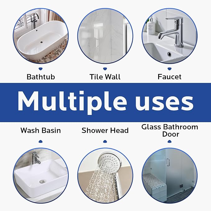 Bathroom Descaler Foam Cleaner for Hard Water Stains - Image 5