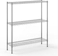 14" Deep x 48" Wide x 54" Height Wire Shelving Kit | 3-Tier | NSF Commercial by Regal+Altair