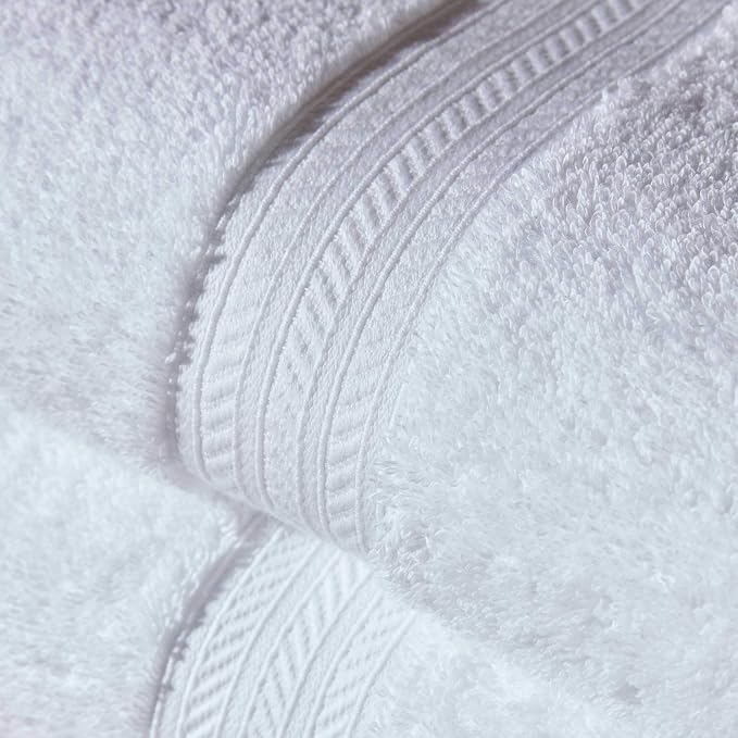 Christy Renaissance 6 Piece Towel Set | White | 100% Egyptian Cotton | - Image 3