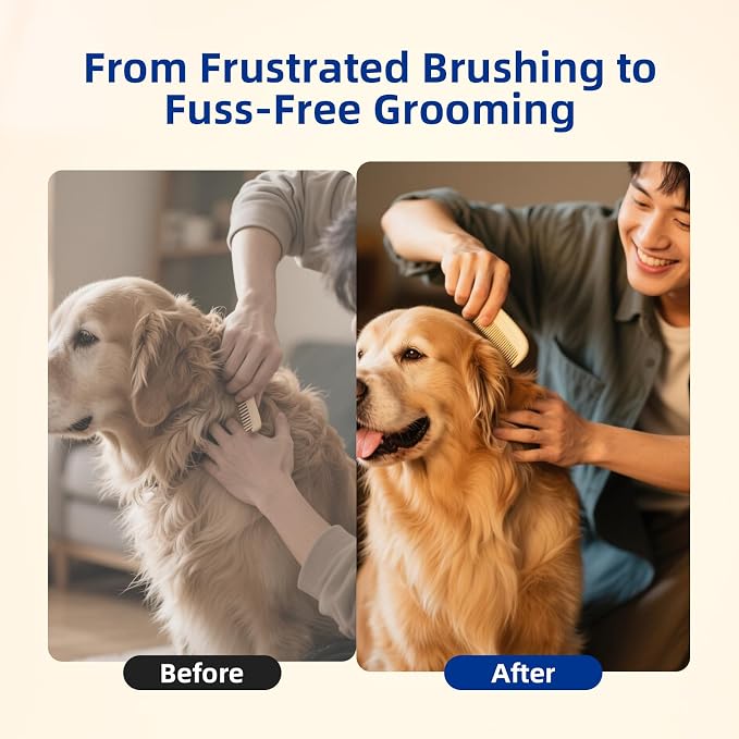 Unipaws Biotin Long-Haired Dog Conditioner – Volumizing, Anti-Shedding - Image 2
