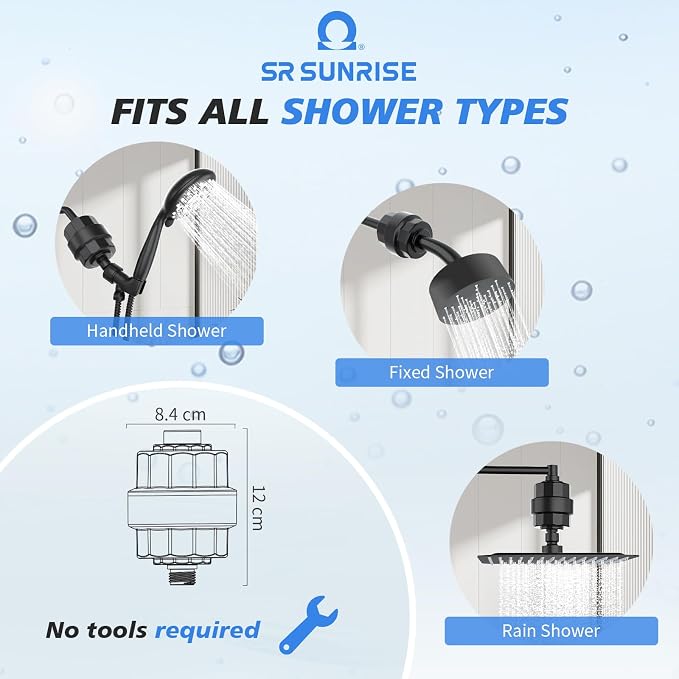 20-Stage Shower Filter-Shower Head Filter - Image 2