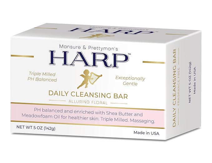 HARP pH-Balanced Body Wash Bar. 100% Syndet. Protects Moisture Barrier by MansurePrettymansHARP
