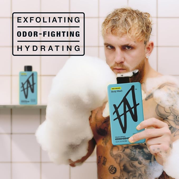 W By Jake Paul Exfoliating Body Wash - Image 3