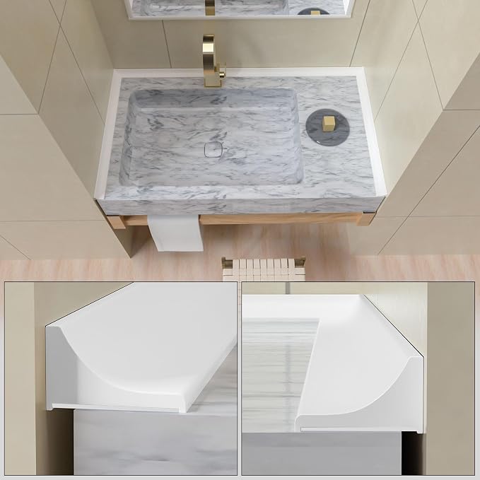 98Inch Collapsible Shower Threshold Water Dam Barrier, Self Adhesive Silicone - Image 6