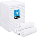 Orighty Washcloths Towels Set 20 Pack, Highly Absorbent and Soft Feel by AllRightinOrighty