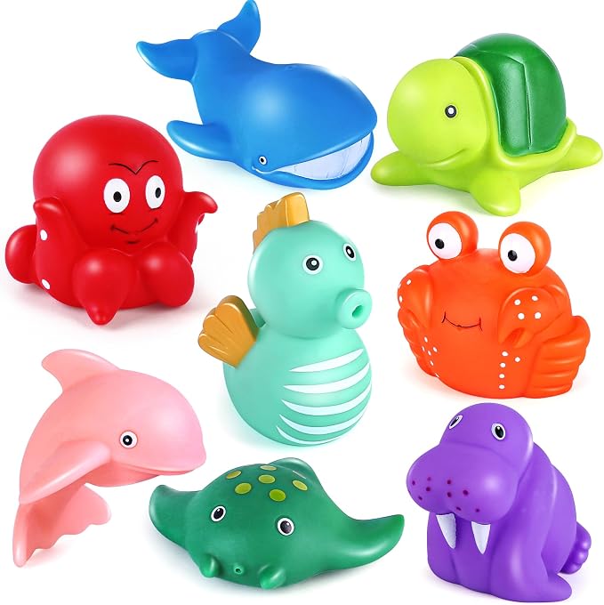 LotFancy Bath Toy, No Holes Baby Bath Toys by LotFancy