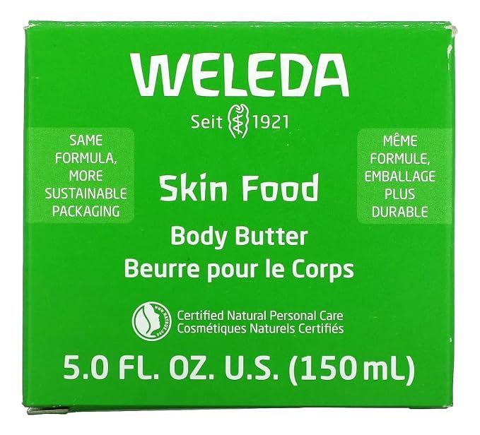 Weleda Skin Food Body Butter 5 Fluid Ounce, Sustainable Glass Jar, Plant Rich - Image 3