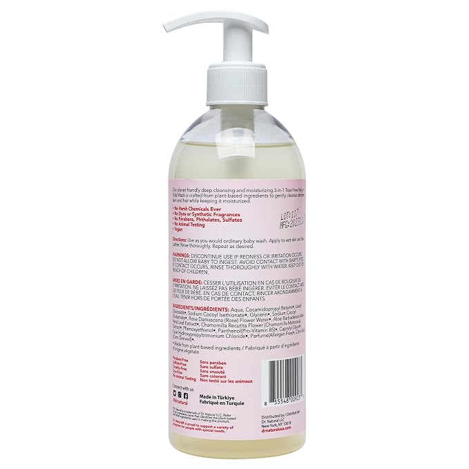 Dr. Natural 3-in-1 Tear-Free Baby Plus Kids Soap - Image 9