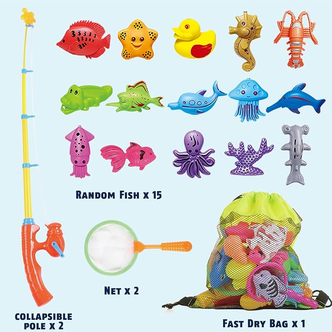 CozyBomB™ Magnetic Fishing Toys Game Set - Image 2