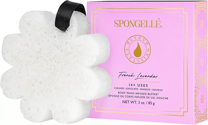 Spongelle French Lavender Wild Flower Buffer Body Scrubber by Spongell%C3%A9