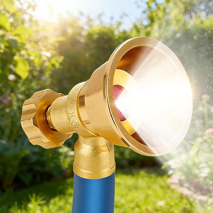 High Pressure Garden Hose Nozzle Spray | Durable Hose Attachment - Image 2