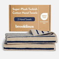 Brooklinen Super-Plush Turkish Cotton Hand Towels by Brooklinen