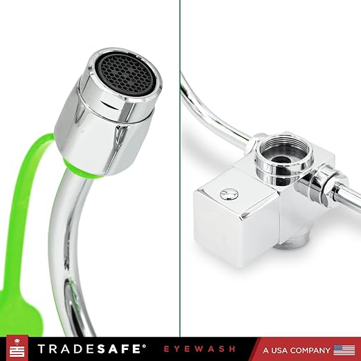 TRADESAFE Faucet Mount Eye Wash Station OSHA Approved - Image 9