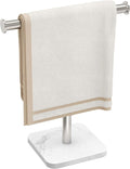 RUACQ Hand Towel Holder, T-Shape Free Standing Hand Towel Holder Stand by Ruacq