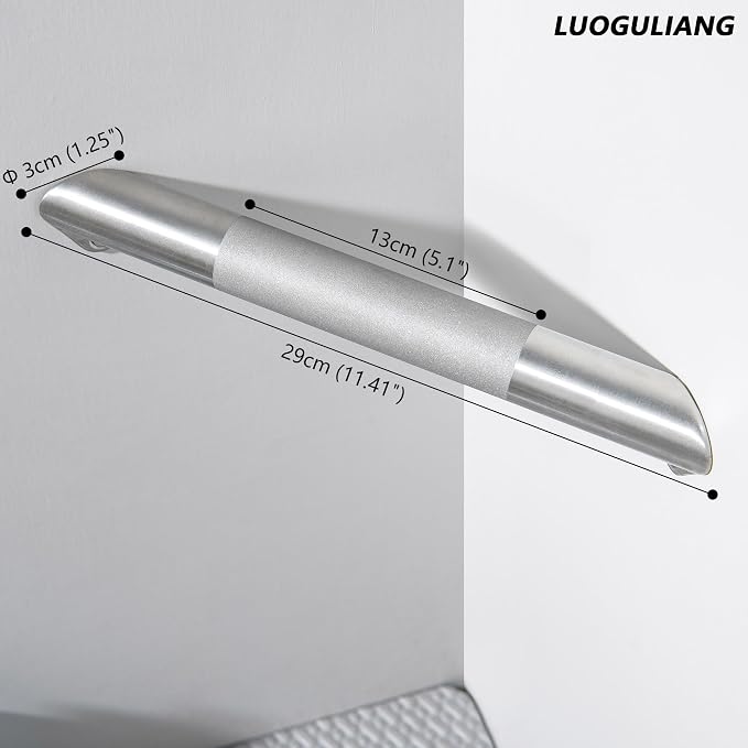 Shower Foot Rest for Shaving Legs, Wall Mounted Shower Foot Ledge, Antislip - Image 3