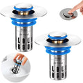 Universal Bathroom Sink Stopper Replacement, Pop Up Sink Drain Strainer Hair by Unknown