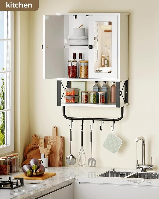 BEWISHOME Medicine Cabinet, Bathroom Wall Cabinet - Image 9
