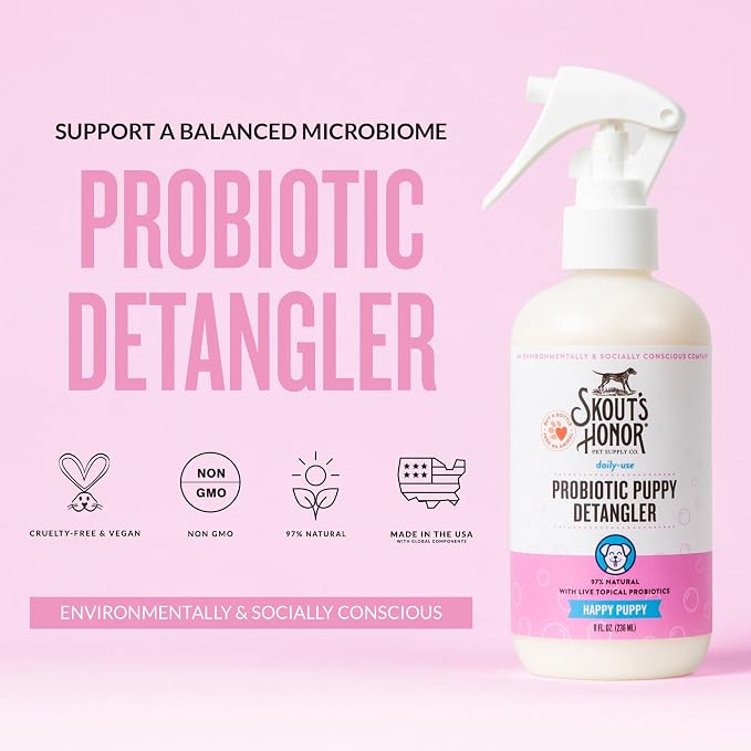 Skout's Honor Probiotic Pet Detangler Spray - Image 2