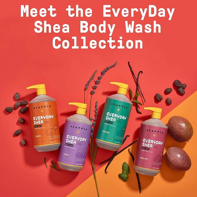 Alaffia Everyday Shea Body Wash, Naturally Helps Moisturize and Cleanse Without - Image 7