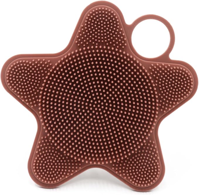 LUCKSTELLA 2 in 1 Silicone Body Scrubber, Food-Grade Silicone Body Brush - Image 3