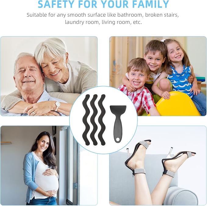 Non Slip Bathtub Stickers Set of 30, Bath Stickers Non Slip - Image 6