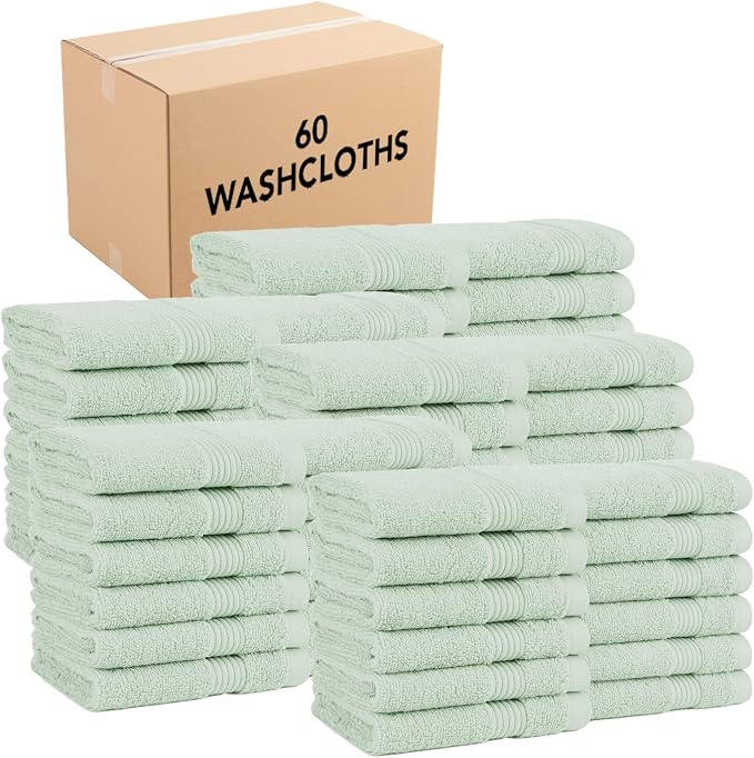 Arkwright Bath Washcloths 12 Pack by Arkwright
