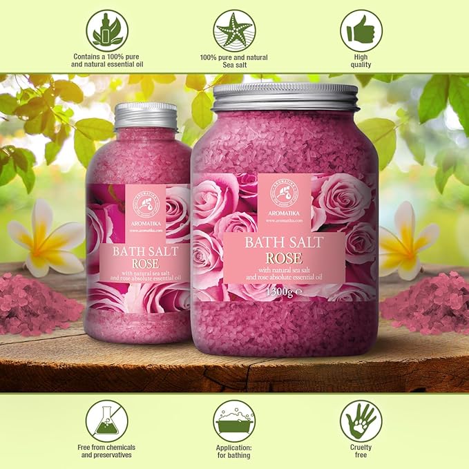 Rose Bath Salts 46 Oz - Image 3