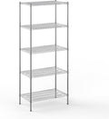 21" Deep x 36" Wide x 86" Height Wire Shelving Kit | 5-Tier | NSF Commercial by Regal+Altair