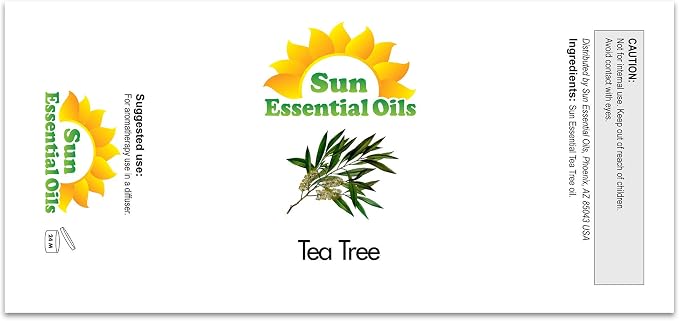 Sun Essential Oils - 2 oz Tea Tree Essential Oil - Image 2